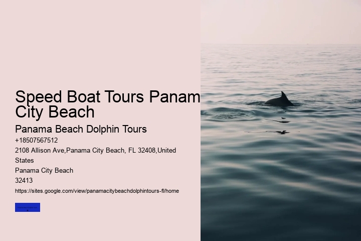Panama City Beach Dolphin Tours