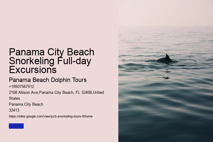 Panama City Beach Snorkeling Full-day Excursions